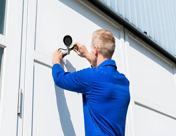 Garage Door Camera Installation